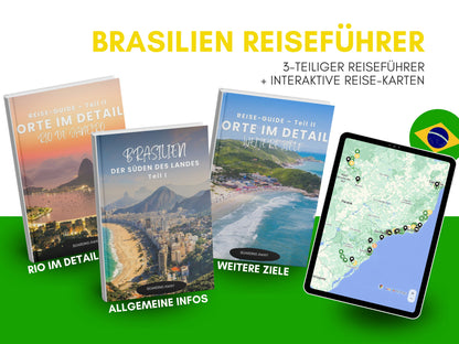 SÜD-BRASILIEN | Reise-Guide (E-Book) & Reise-Map