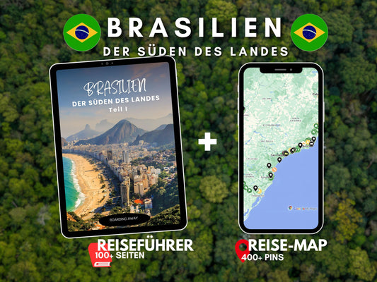 SÜD-BRASILIEN | Reise-Guide (E-Book) & Reise-Map