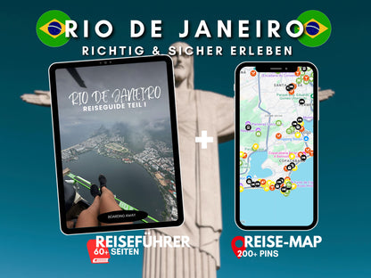 RIO DE JANEIRO Reise-Guide (E-Book) & Reise-Map für Brasilien Urlaub